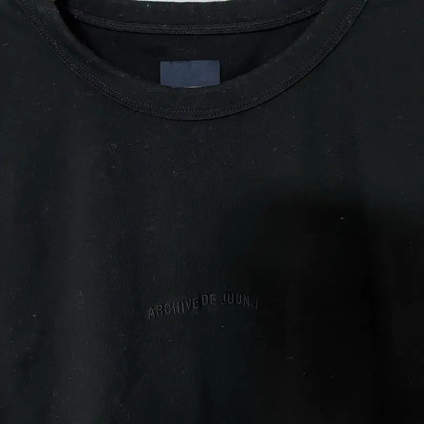 [BUNJANG] Juun.J Archive Oversized Fit Short Sleeve T-Shirt Black / 준지 아카이브 오버핏 반팔 S 블랙