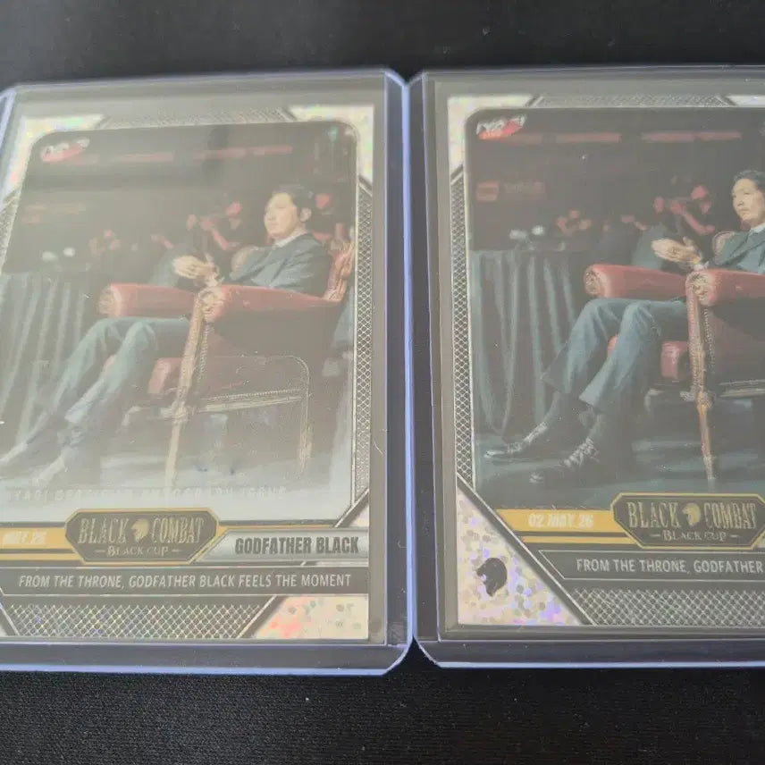 [BUNJANG] Black Combat The Gray Autographed Signed Card / 블랙컴뱃 더 그레이 선수 친필 사인 카드
