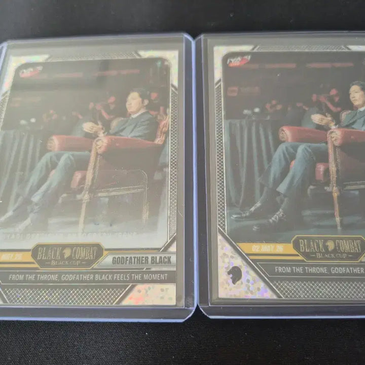 [BUNJANG] Black Combat The Gray Autographed Signed Card / 블랙컴뱃 더 그레이 선수 친필 사인 카드