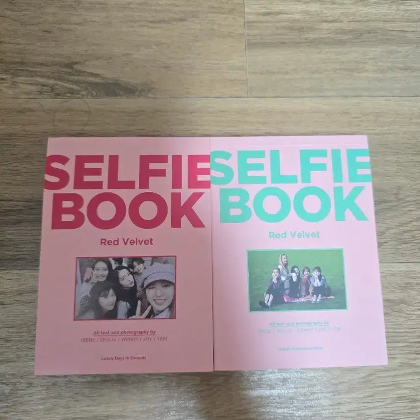 [BUNJANG] Red Velvet Selfie Book Set / 레드벨벳 셀피북 2종