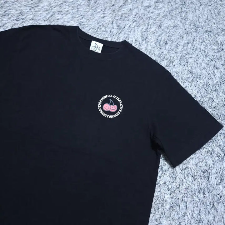 [BUNJANG] Kirsh Unisex Short Sleeve Round T-Shirt / 키르시) 1사이즈 공용 반팔라운드티 / 왕눈이샵