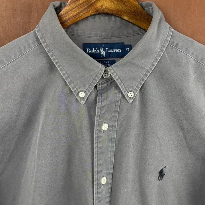 [BUNJANG] Polo Ralph Lauren Grey Shirt XL / 폴로 랄프로렌 셔츠 그레이
