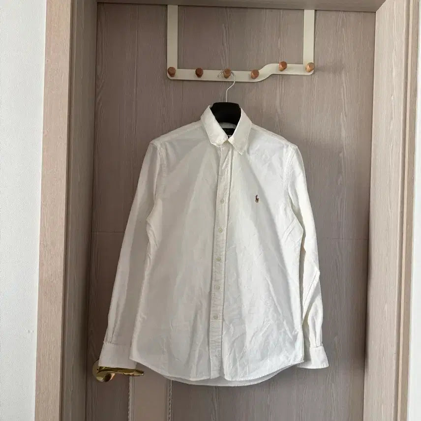 [BUNJANG] Polo Ralph Lauren Oxford Shirt White Classic Fit / 폴로 랄프로렌 옥스포드 셔츠 화이트 클래식핏