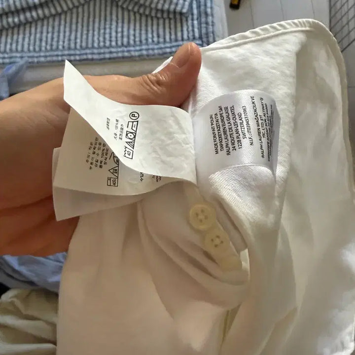 [BUNJANG] Polo Ralph Lauren Oxford Shirt White Classic Fit / 폴로 랄프로렌 옥스포드 셔츠 화이트 클래식핏