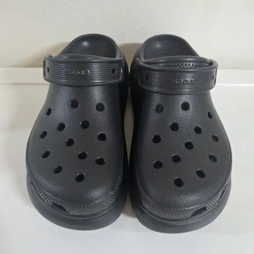 [SOLD OUT] 크록스 정품 클래식 크러쉬 클로그 남녀용 블랙 250