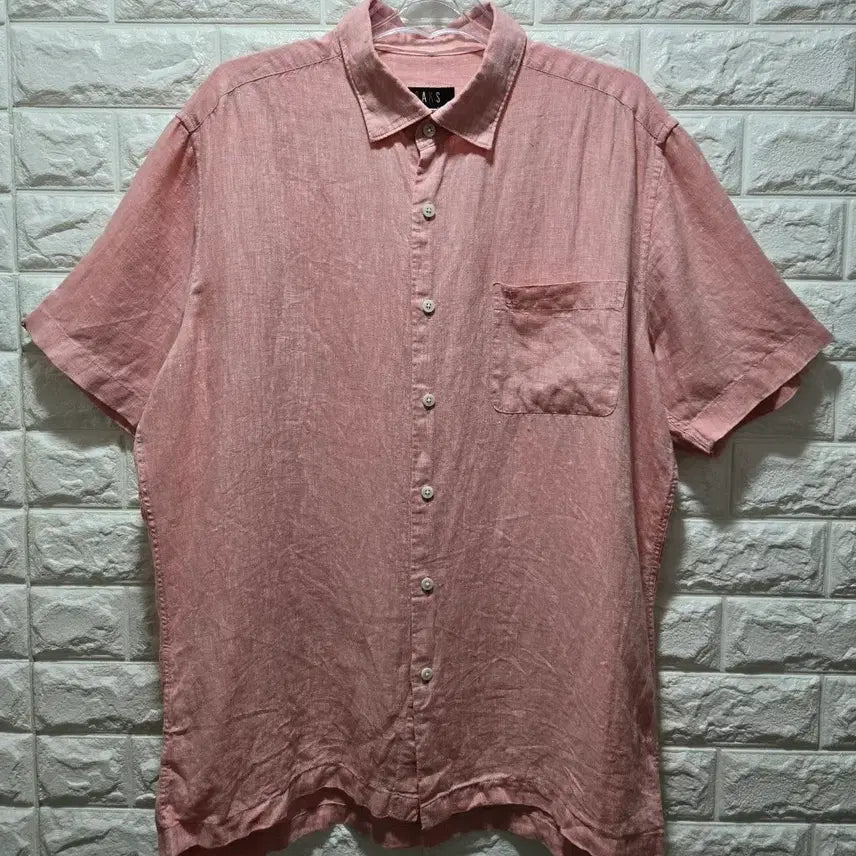 [SOLD OUT] 닥스 마 100% 반팔 셔츠 XL