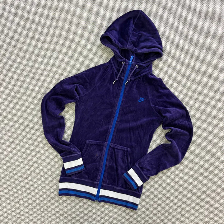 [SOLD OUT] S 나이키 벨벳 후드 집업 0623D1