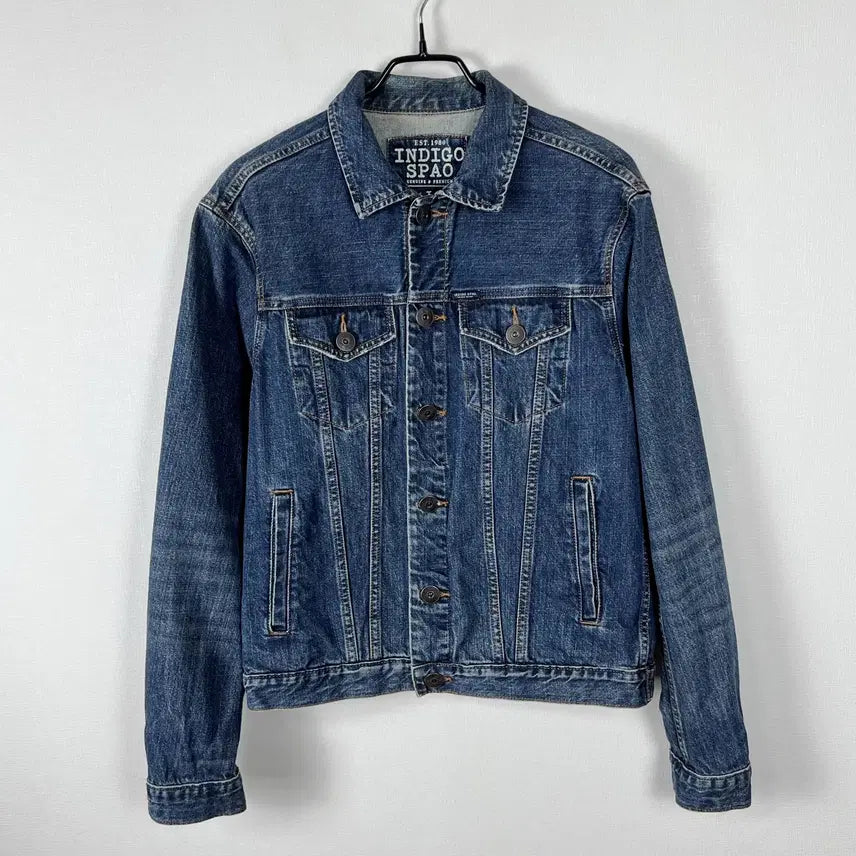 [SOLD OUT] 인디고 스파오 청자켓 데님 자켓 남L 100 라덴 빈티지