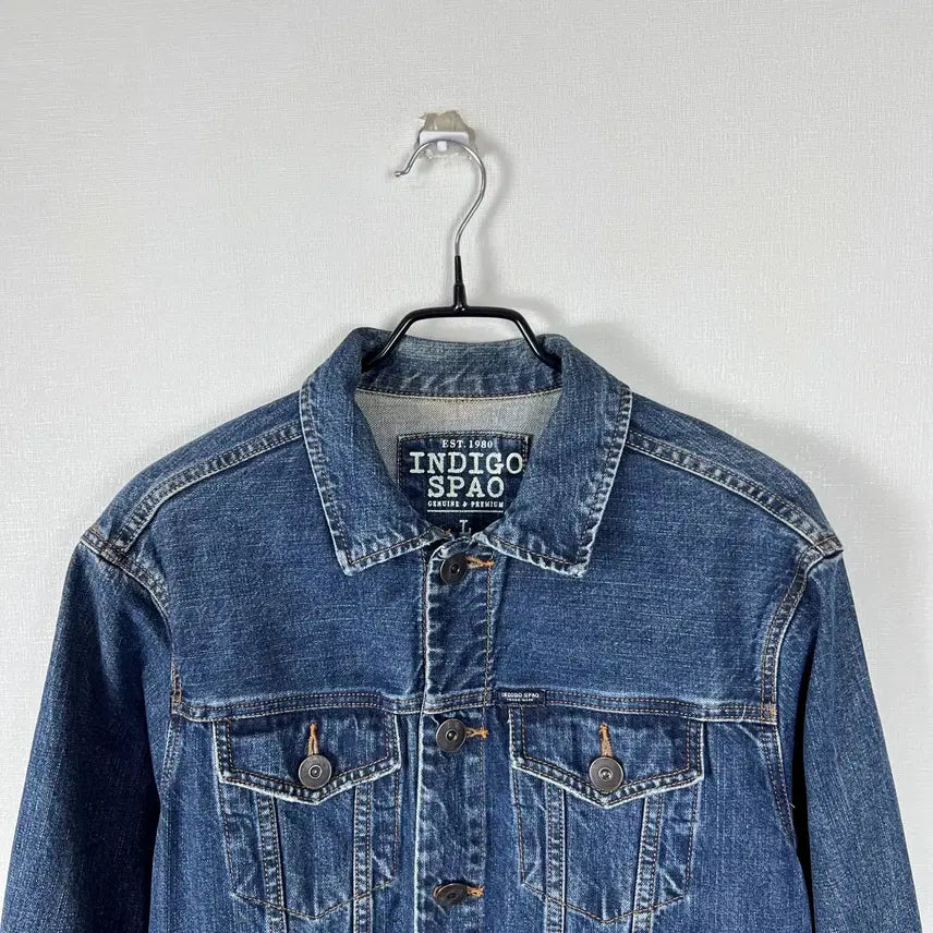 [SOLD OUT] 인디고 스파오 청자켓 데님 자켓 남L 100 라덴 빈티지