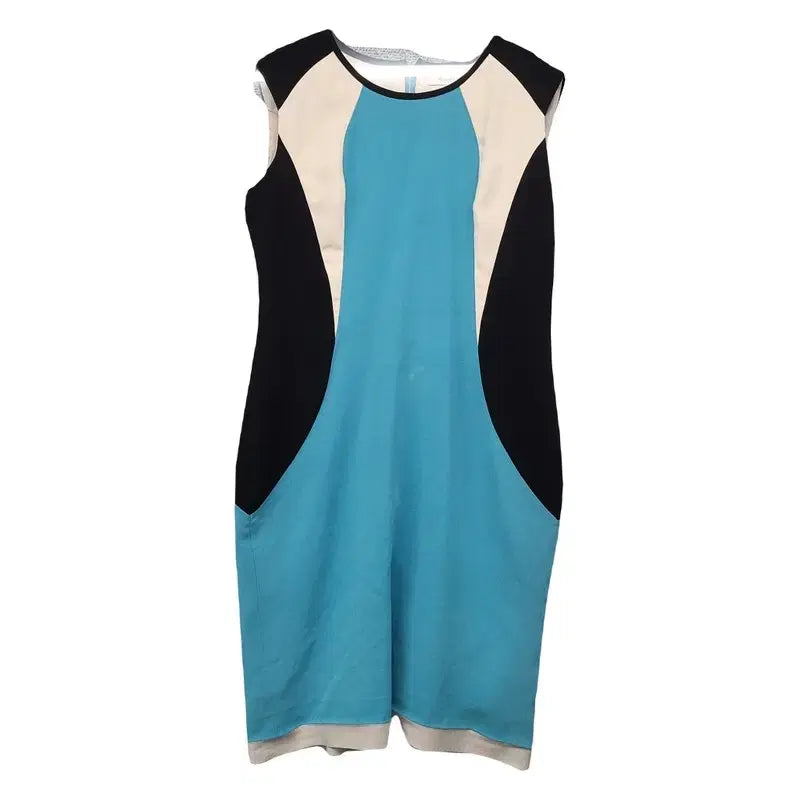 [SOLD OUT] 모조에스핀 블루 패턴 클래식 원피스 87-94-167
