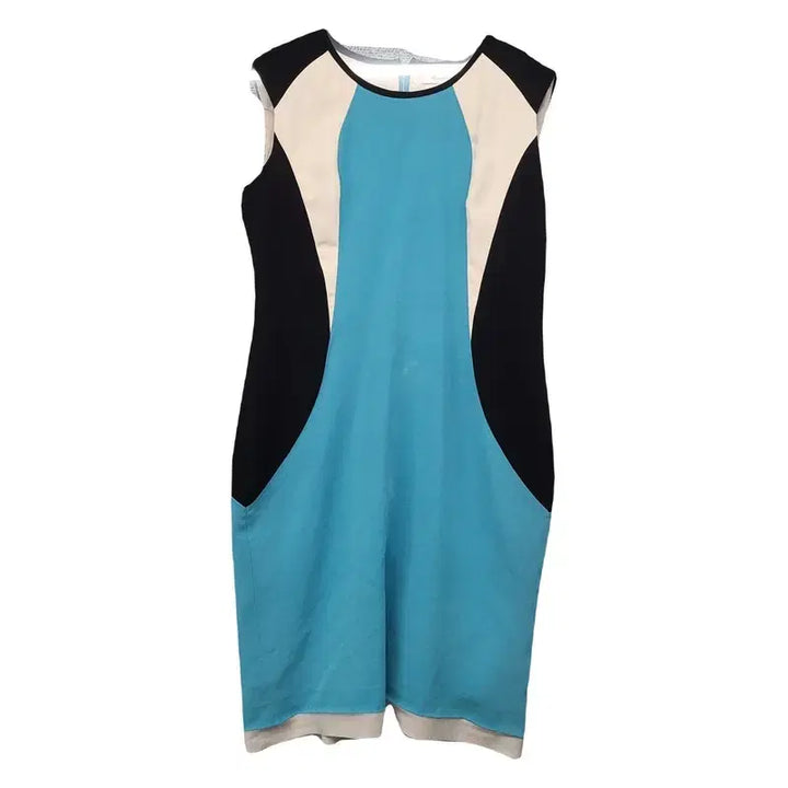 [SOLD OUT] 모조에스핀 블루 패턴 클래식 원피스 87-94-167