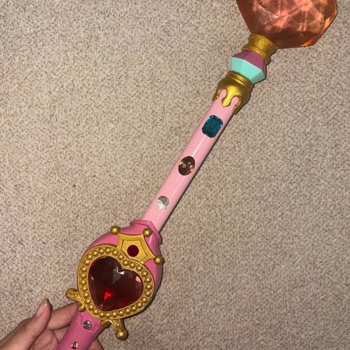 [SOLD OUT] [실제 사이즈] 슈가슈가룬 쇼콜라 룬하트스틱 고전완구 코스프레