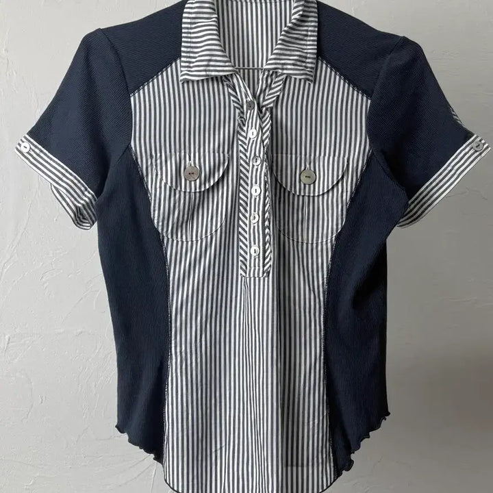 [SOLD OUT] Luxa 믹스드 카라 티셔츠
