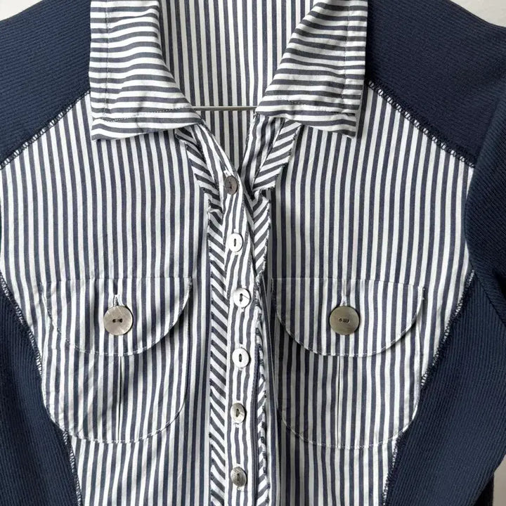 [SOLD OUT] Luxa 믹스드 카라 티셔츠