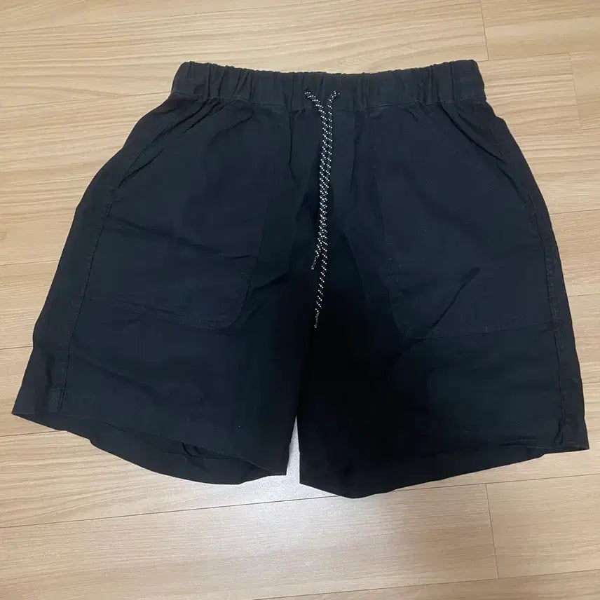 [SOLD OUT] 파르티멘토 린넨 검정 반바지 M 29 30