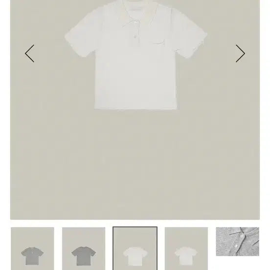 [SOLD OUT] 웨어웨더 mue collar knit 아이보리 (새상품)