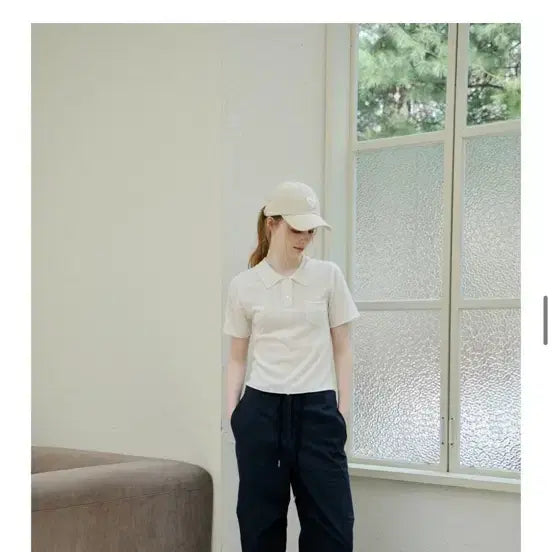 [SOLD OUT] 웨어웨더 mue collar knit 아이보리 (새상품)