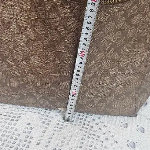 [SOLD OUT] 코치 시그니처 숄더백 브라운