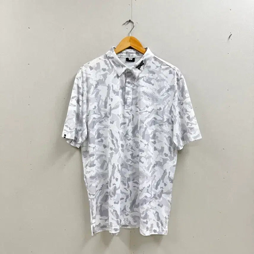 [SOLD OUT] 남성 L-XL / PXG 카모플라주 반팔 카라티