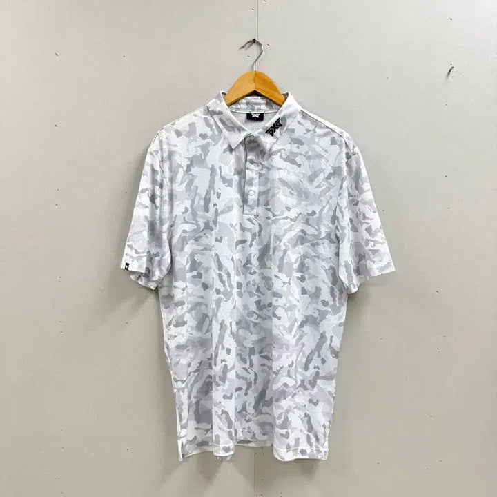 [SOLD OUT] 남성 L-XL / PXG 카모플라주 반팔 카라티