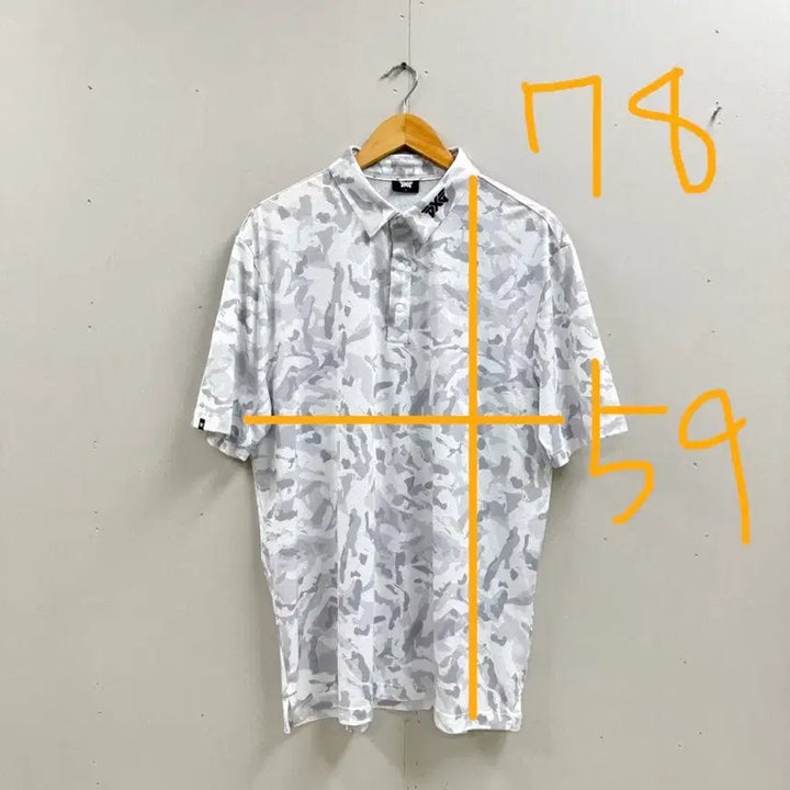 [SOLD OUT] 남성 L-XL / PXG 카모플라주 반팔 카라티