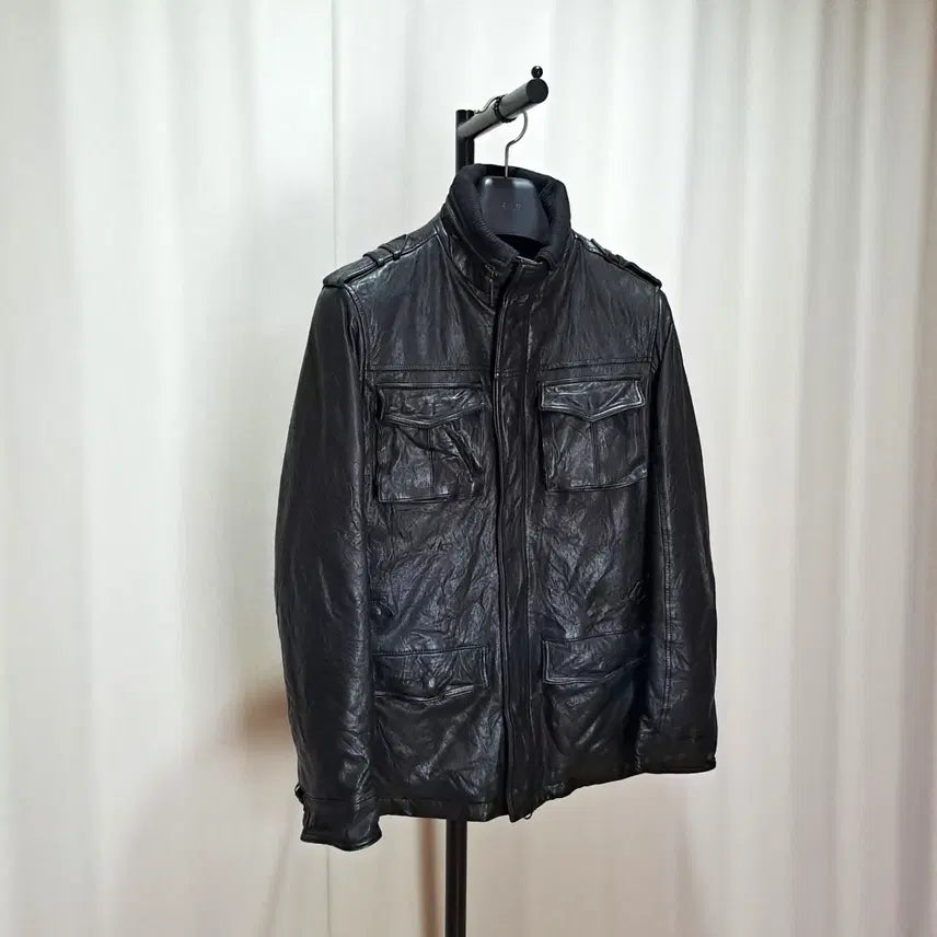 [SOLD OUT] (택포) 빠니깔레 양가죽 다운 필드자켓 48 C112