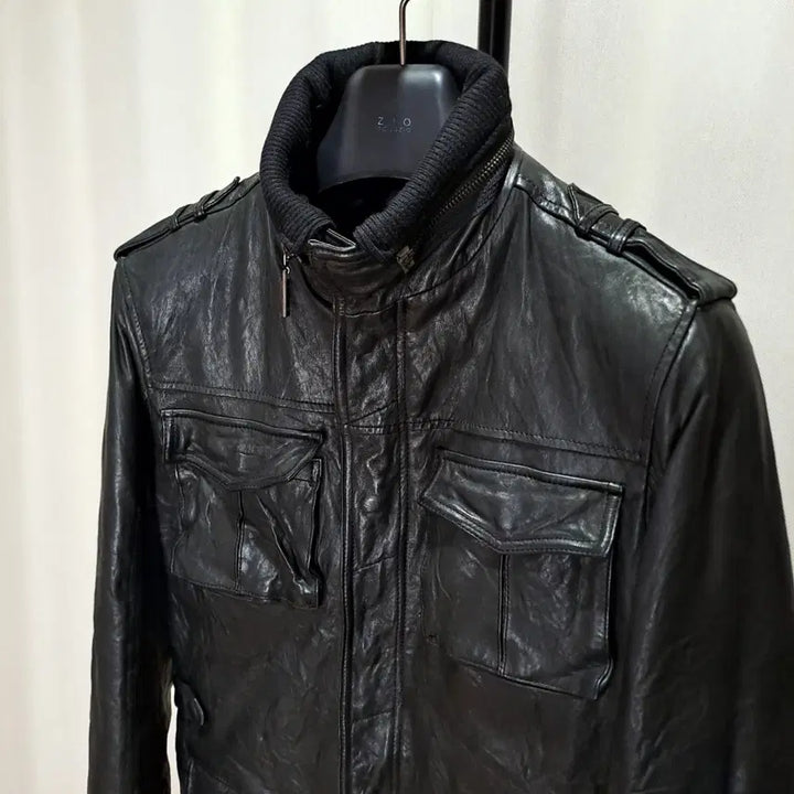 [SOLD OUT] (택포) 빠니깔레 양가죽 다운 필드자켓 48 C112