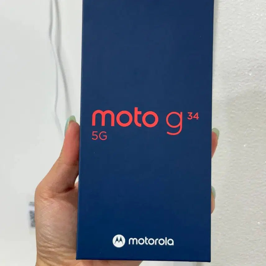 [SOLD OUT] (새상품)모토로라G34 블루 128GB Y1978