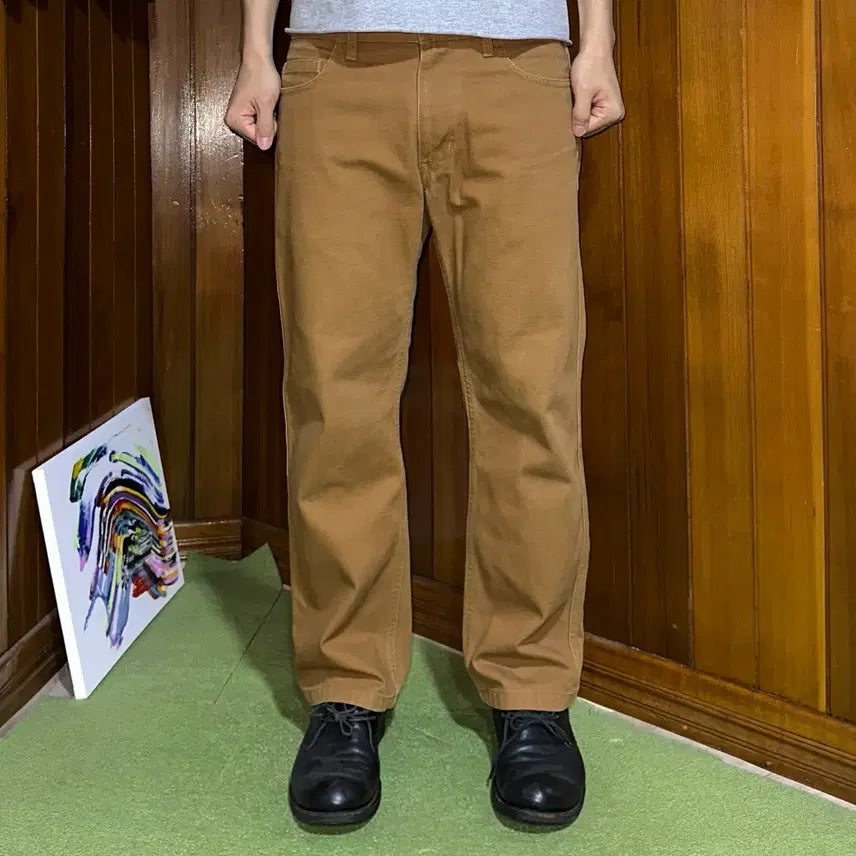 [SOLD OUT] 00s 꼼데가르송 옴므 코튼 워크 팬츠 XS