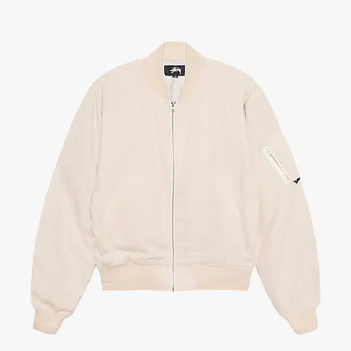 [SOLD OUT] 스투시 린넨 비치 봄버 내츄럴