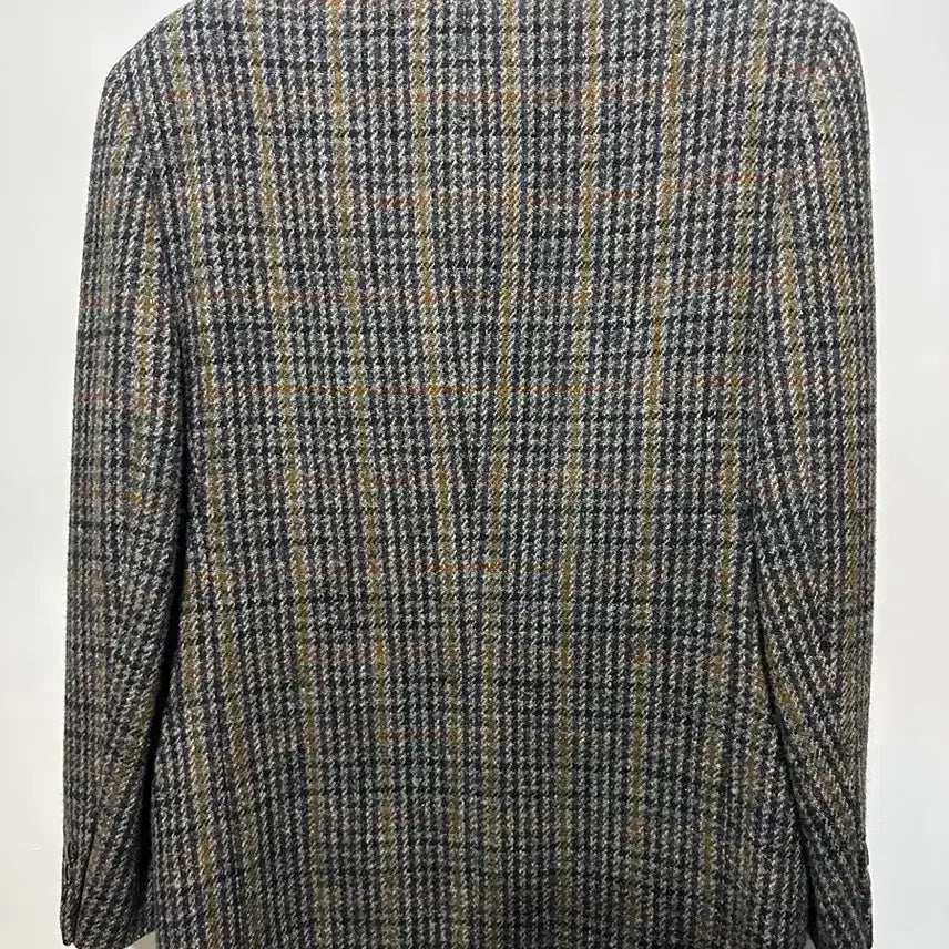 [SOLD OUT] 해리스트위드 체크 울 블레이져 95-100