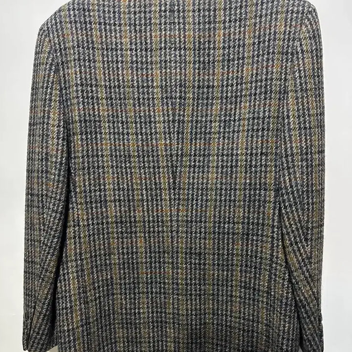 [SOLD OUT] 해리스트위드 체크 울 블레이져 95-100