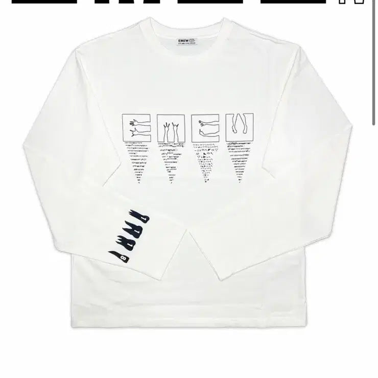[SOLD OUT] EMEW TATTOO SLEEVE / WHITE