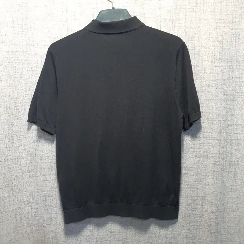 [SOLD OUT] 브룩스브라더스 코튼 스웨터 카라 반팔티 M