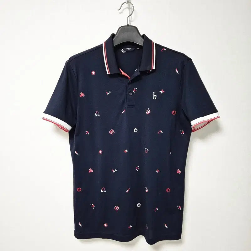 [SOLD OUT] 3277 헤지스골프 남성110 기능성 티셔츠 브랜드빌