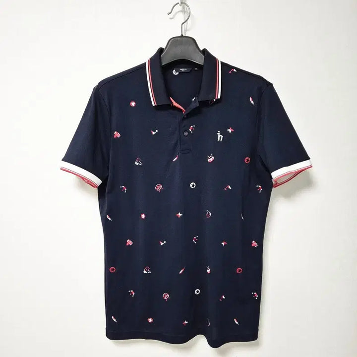 [SOLD OUT] 3277 헤지스골프 남성110 기능성 티셔츠 브랜드빌