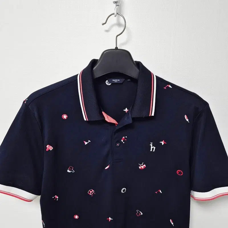 [SOLD OUT] 3277 헤지스골프 남성110 기능성 티셔츠 브랜드빌