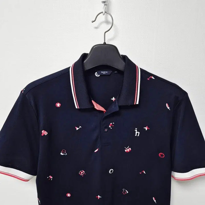 [SOLD OUT] 3277 헤지스골프 남성110 기능성 티셔츠 브랜드빌