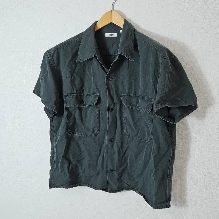 [SOLD OUT] 유니클로U 리오셀 워크 반팔셔츠 카고 M