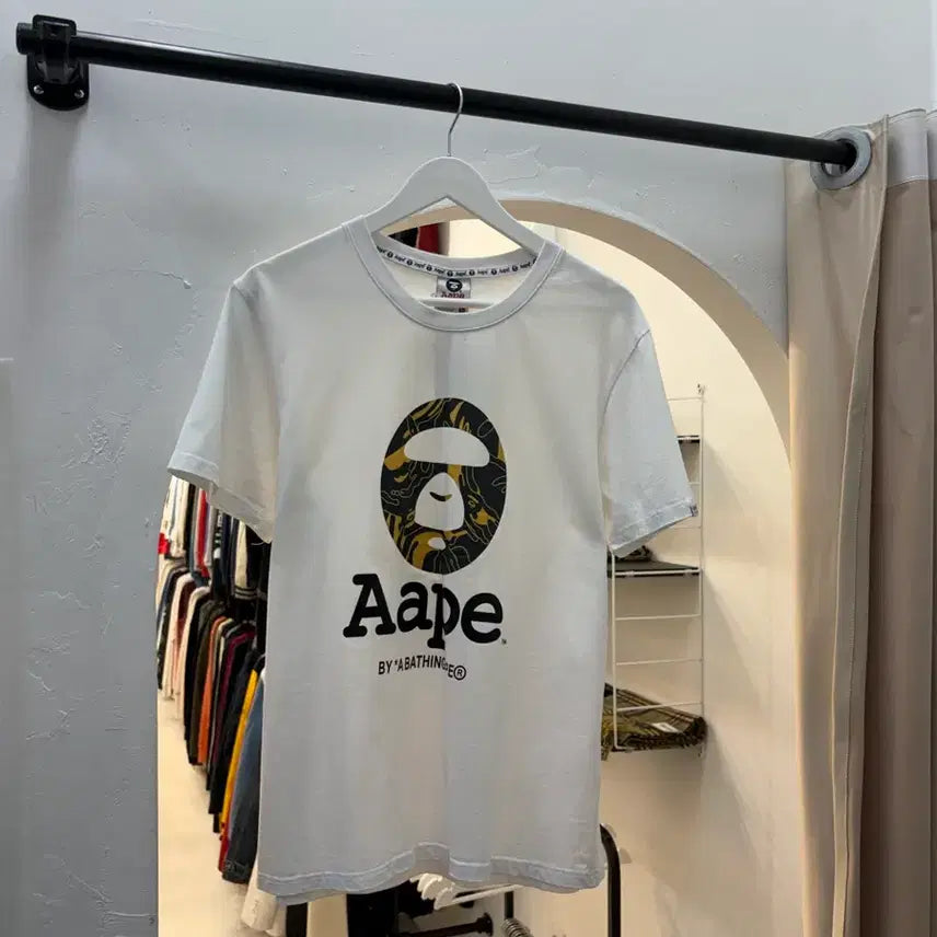 [SOLD OUT] Aape 에이프 빅로고 반팔티