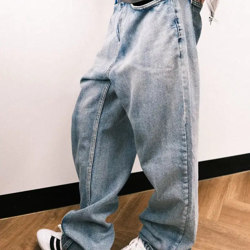 [SOLD OUT] 빈티지 밀크 워싱 연청 데님 M