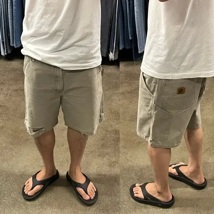 [SOLD OUT] 90-00s Carhartt B24 카펜터 반바지 (36)