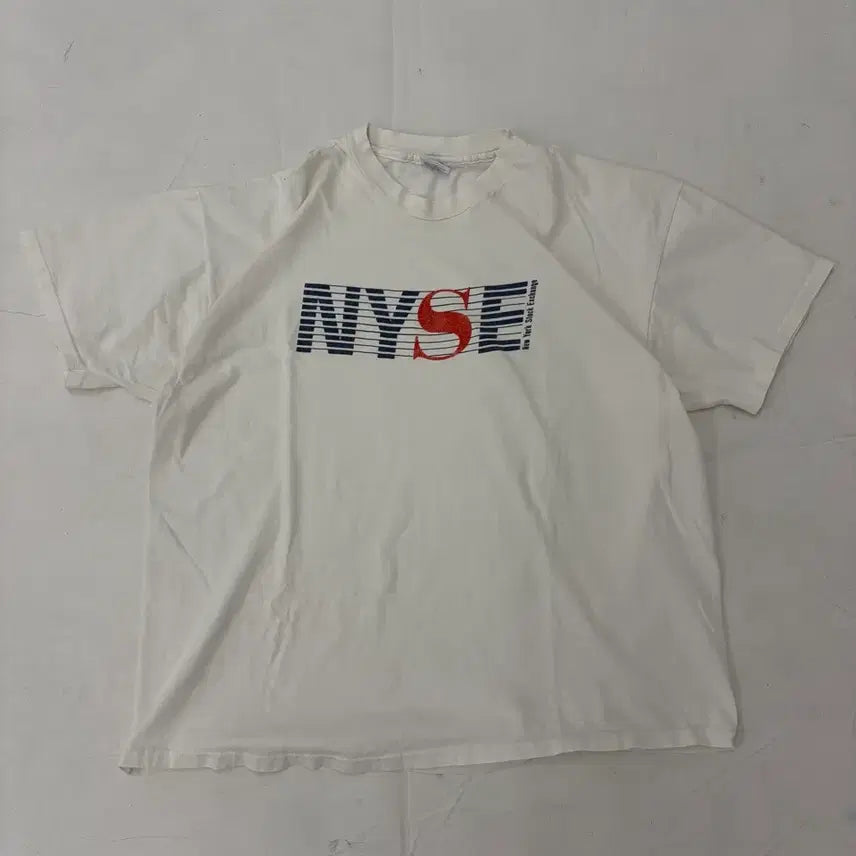 [SOLD OUT] 90s NYSE Tee (white)