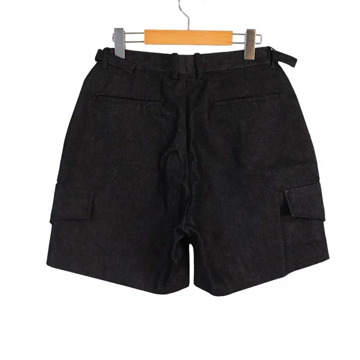 [SOLD OUT] BOWLOW 볼로우 카고 반바지 M 블랙 버뮤다팬츠 하프팬츠
