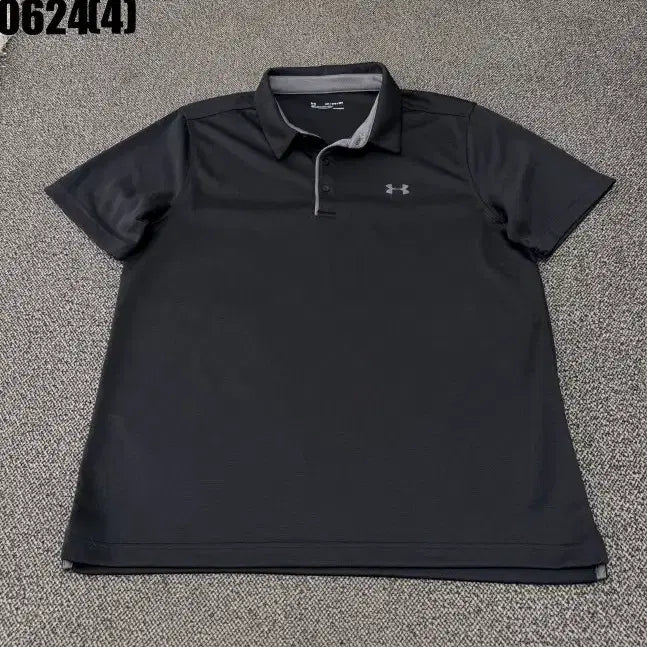 [SOLD OUT] 언더아머 반팔 카라티 블랙 3XL 0624