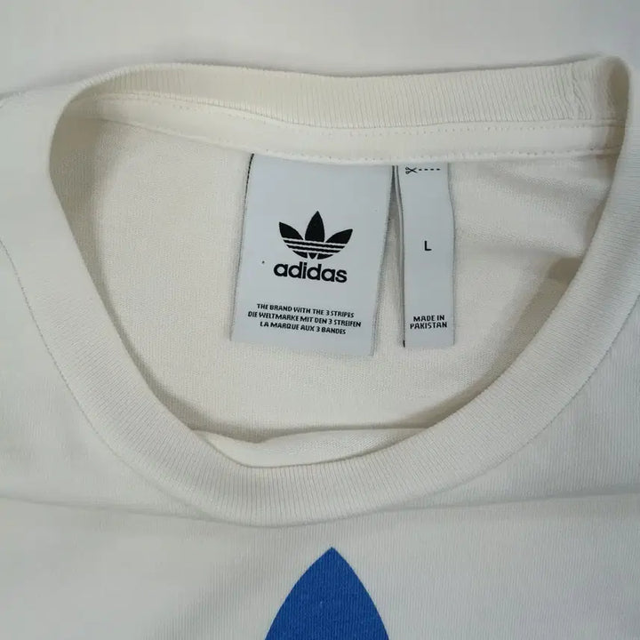 [SOLD OUT] 아디다스 반팔 티셔츠 화이트 L