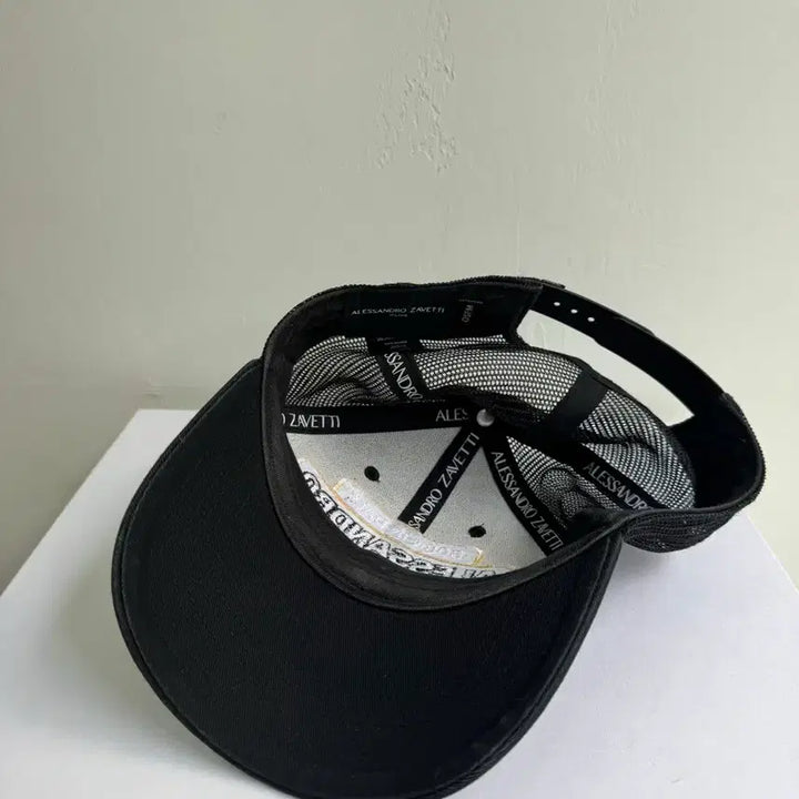 [SOLD OUT] 빈티지 알레산드로 밀라노 볼캡 블랙