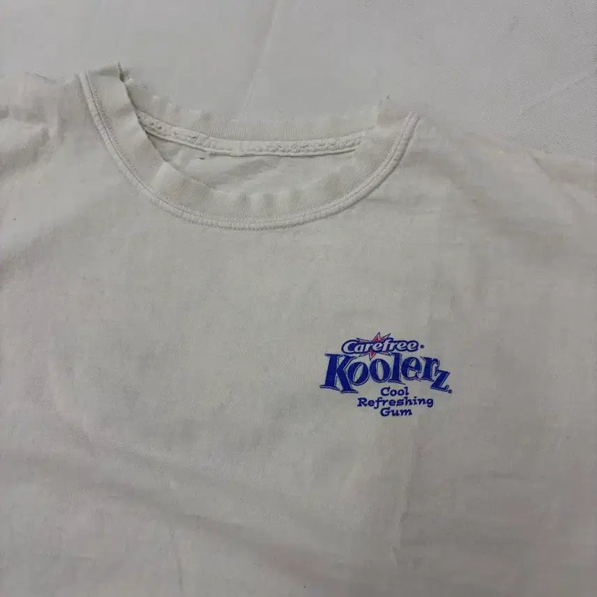 [SOLD OUT] 90s Distressed Koolerz Gum Tee (white)