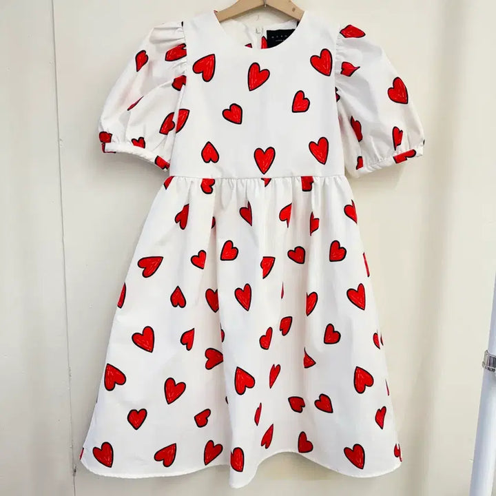 [SOLD OUT] (140) 모아모 moamo 하트 원피스