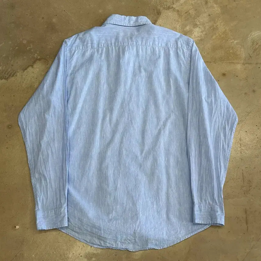 [SOLD OUT] L 폴로랄프로렌 스카이블루 린넨 셔츠